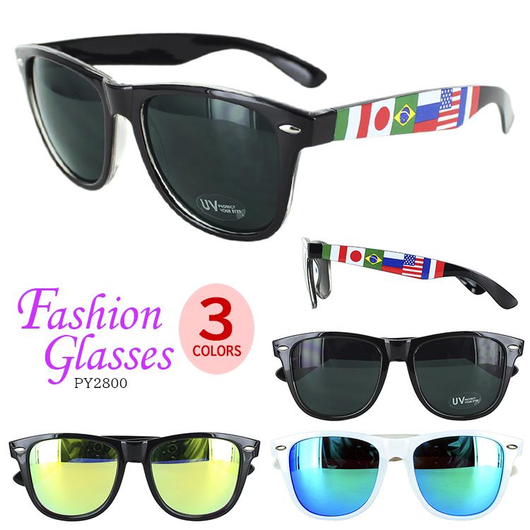サングラス レディース メンズ Uvカット トレンドデザイン おしゃれ Py2800 国旗プリントテンプル 青山眼鏡ファッショングラスコレクション 年モデル 新着 Aoym Sun Py2800 サングラスのビッグマーケット 通販 Yahoo ショッピング