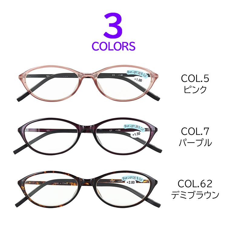 老眼鏡 ブルーライトカット おしゃれ リーディンググラス シニアグラス