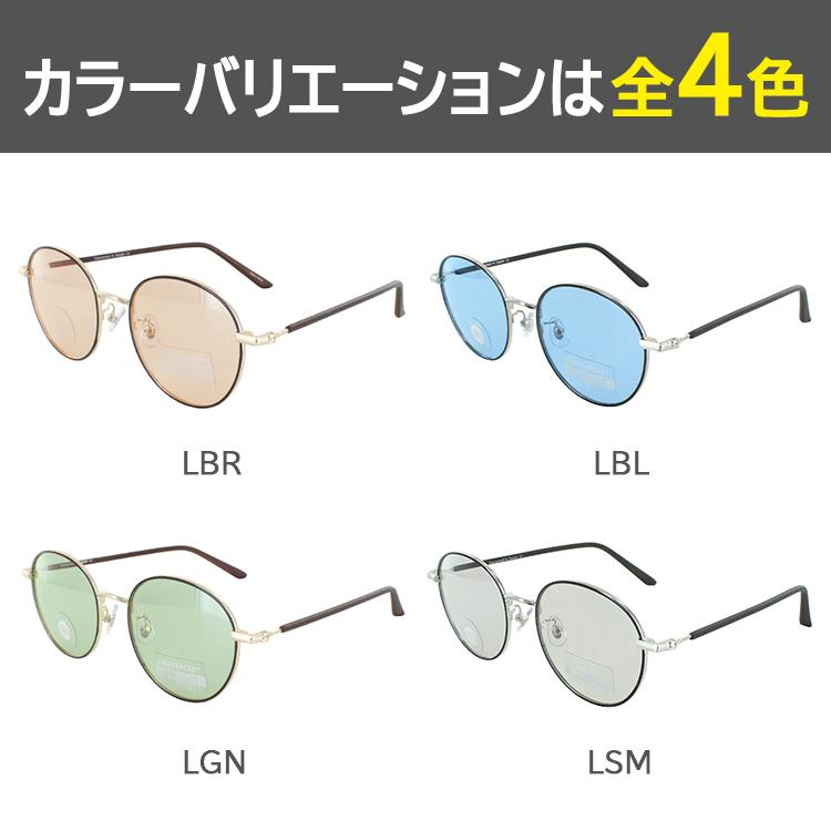 サングラス 偏光 レディース メンズ UVカット 薄い 色 GP2030 ラウンド