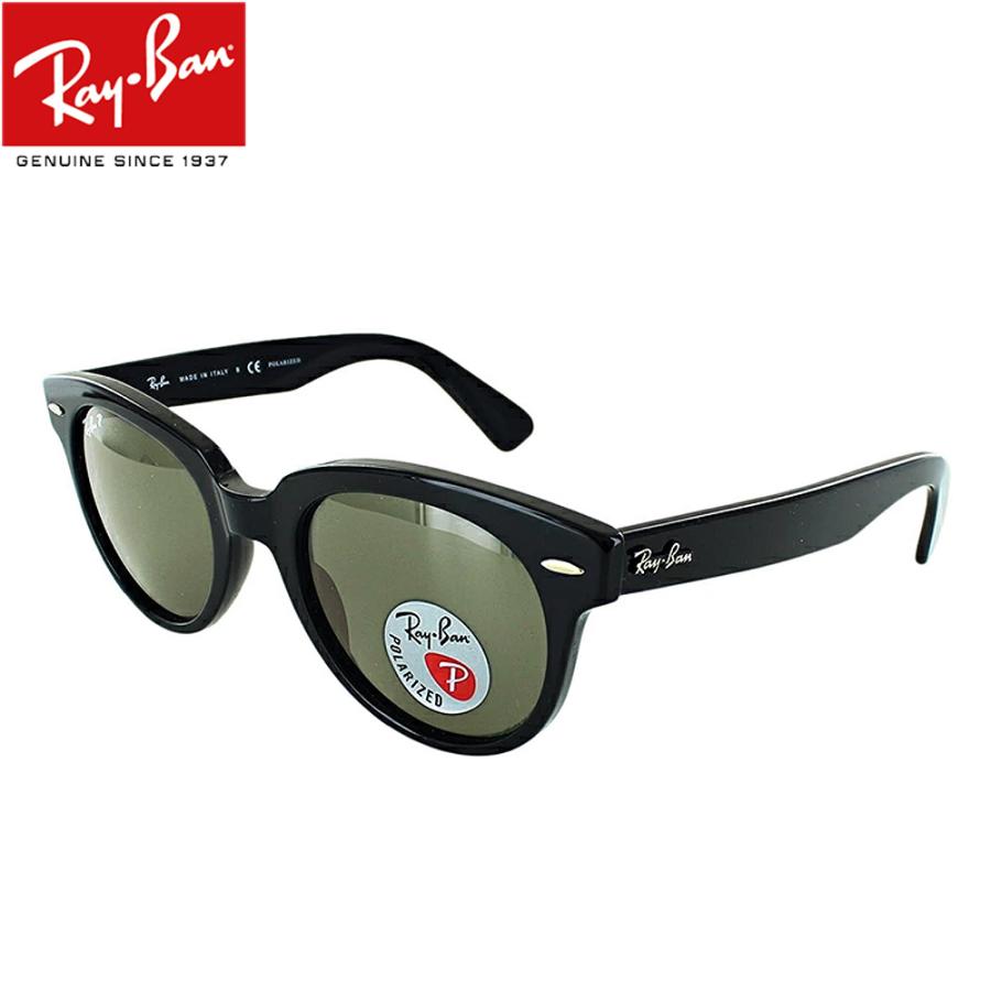 レイバン 偏光サングラス Ray-Ban RB2199 901/58 52 ORION オリオン uvカット メンズ レディース ブラック ポラライズドグリーン 復刻モデル 国内正規品｜big-market