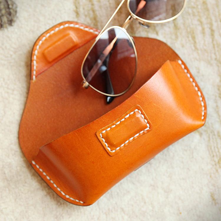 メガネケース おしゃれ 眼鏡ケース ハード 本革 牛革 レザー