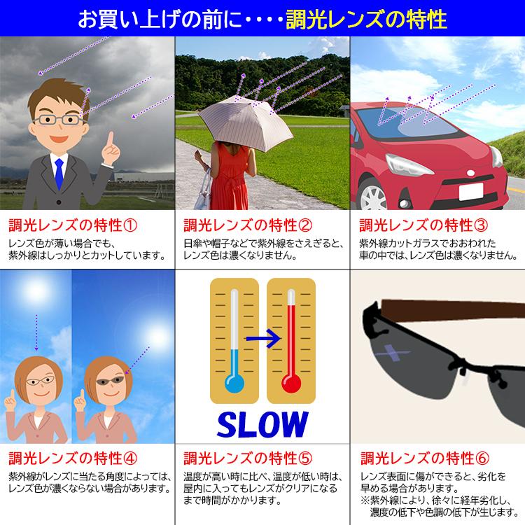 調光偏光サングラス 偏光サングラス メンズ レディース UVカット ウェリントン 調光サングラス 釣り ドライブ 夜間運転 ライトカラー コンビフレーム ao056c｜big-market｜03