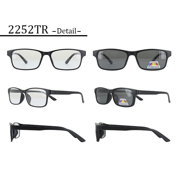 サングラス メンズ レディース クリップ 偏光レンズ含む レンズ5枚