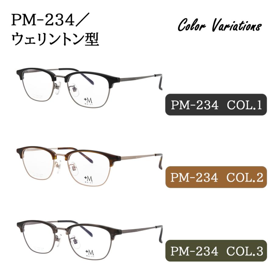 老眼鏡 ブルーライトカット メンズ おしゃれ 0.5から 0.25刻み +M MA
