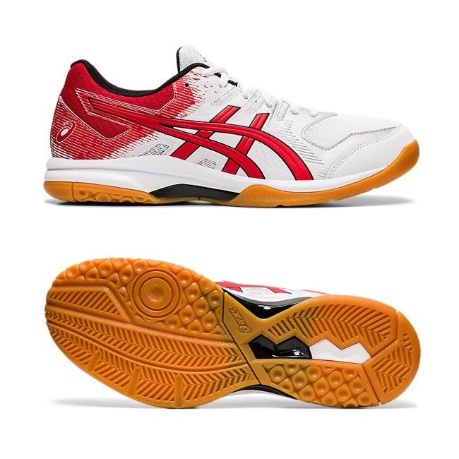 asics アシックス バレーボールシューズ GELROCKET 9 ゲルロケット ホワイト レッド 即日発送 1073A014101