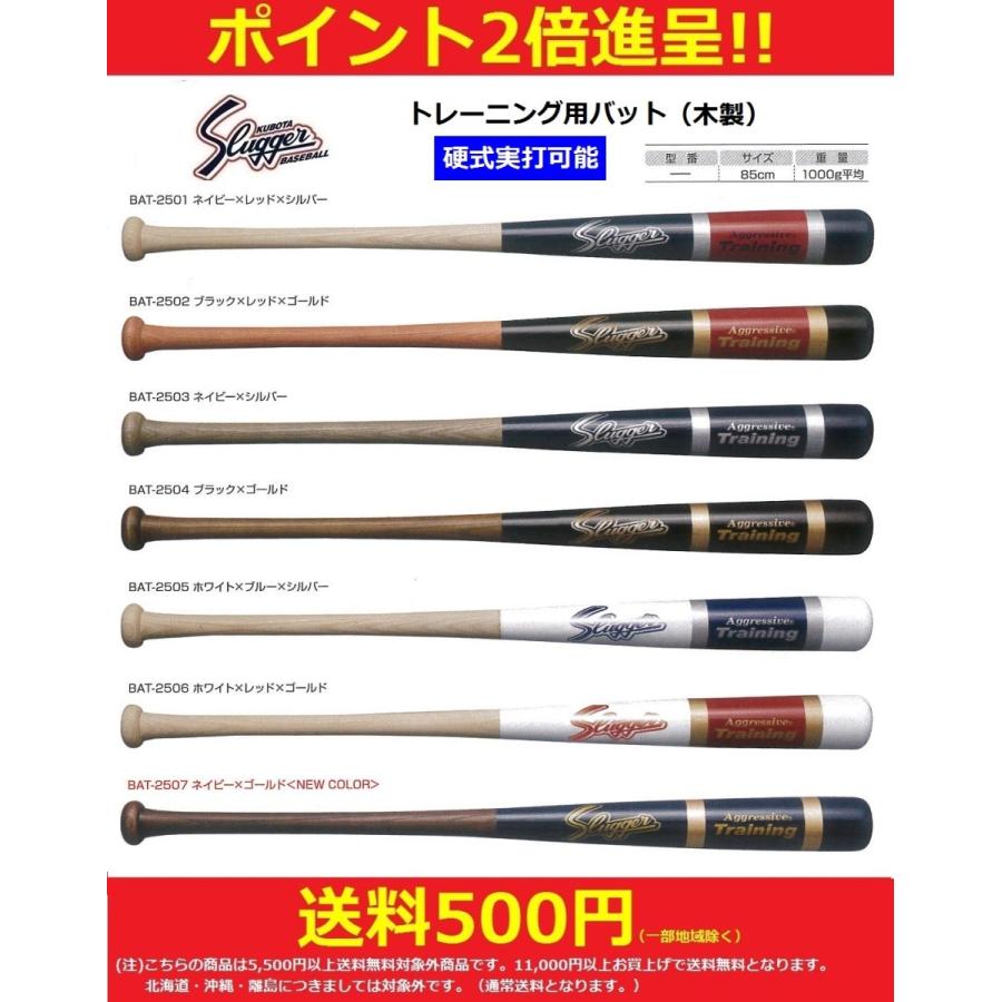 久保田スラッガー 野球バット トレーニング用木製バット 硬式実打可能