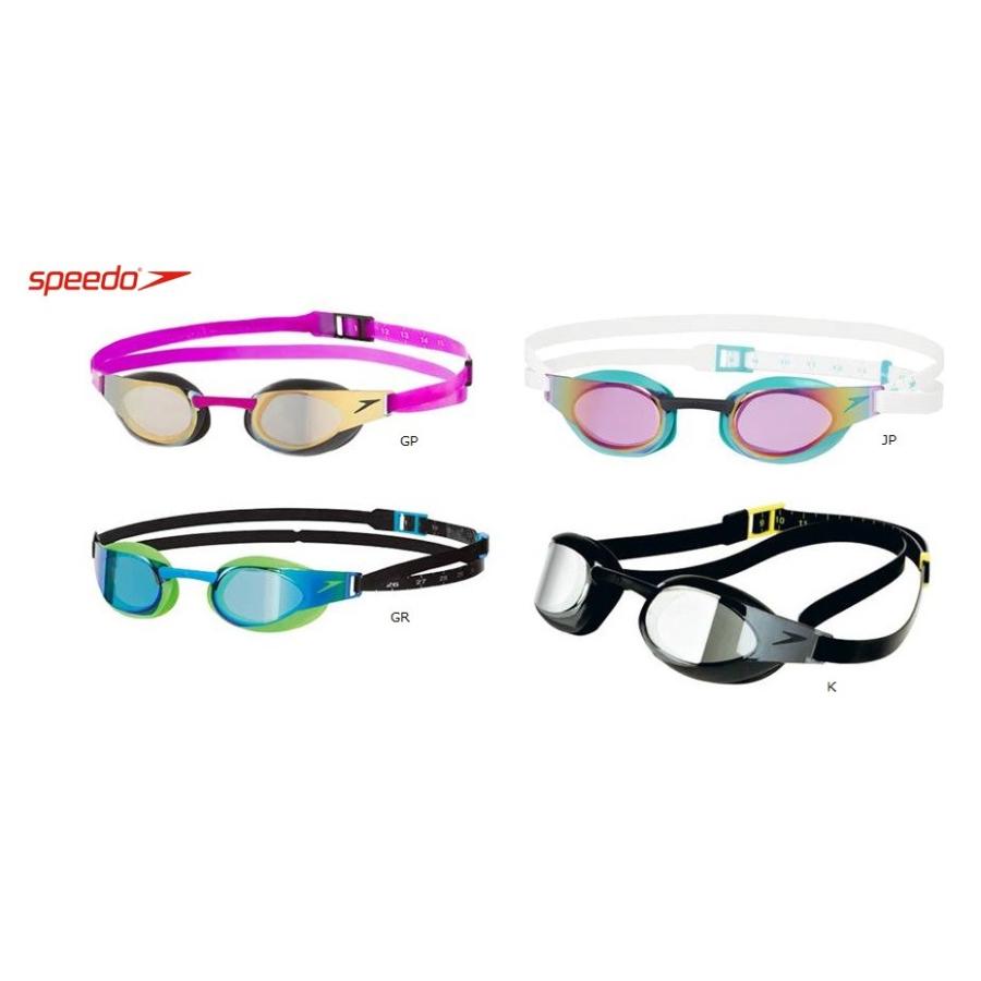 SPEEDO スピード スイムゴーグル エリートゴーグルミラー Fina認証モデル SD92G53 SD92G53スポーツグッズ ビッグ