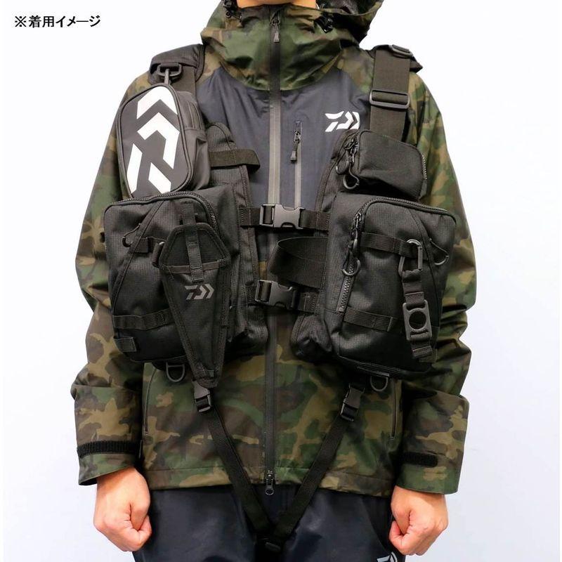 ダイワ(DAIWA) フィッシングベスト フロートゲームベスト ジェットブラック フリー DF-6206 ジェットブラック フリー サイズ