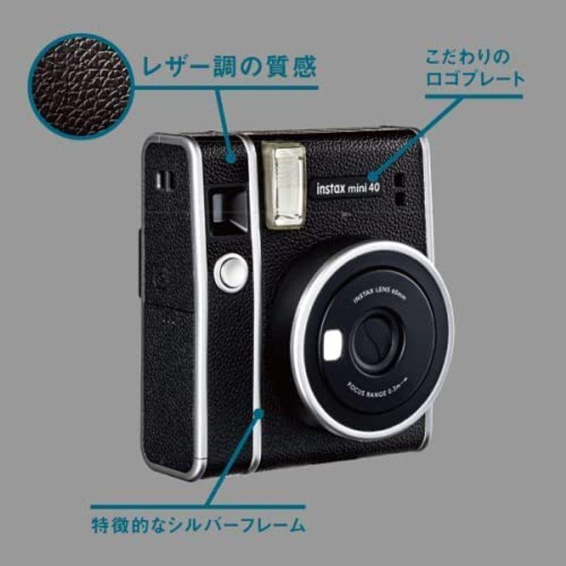 富士フイルム FUJIFILM インスタントカメラ チェキ instax mini 40 INS MINI 40 