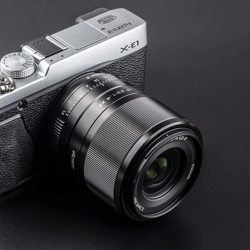 VILTROX 単焦点レンズ AF 23mm F1.4 STM F1.4大口径 富士Xマウント交換レンズ 軽量 柔らかいボケ味 X-Pro1 F1 4大口径