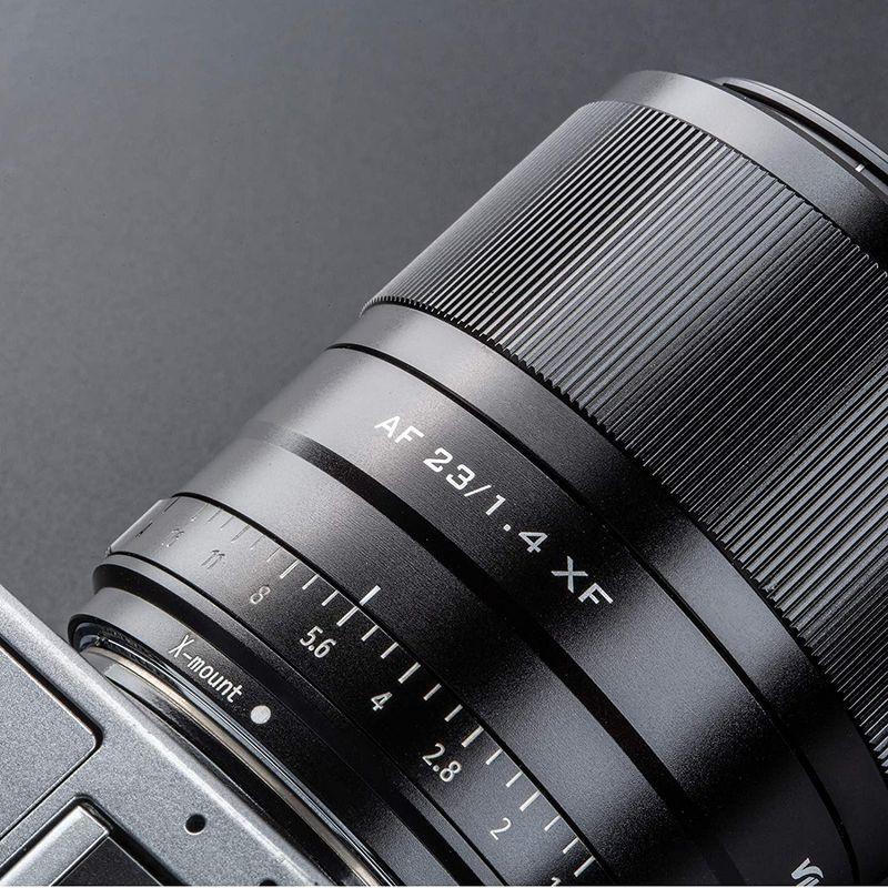 VILTROX 単焦点レンズ AF 23mm F1.4 STM F1.4大口径 富士Xマウント交換レンズ 軽量 柔らかいボケ味 X-Pro1 F1 4大口径