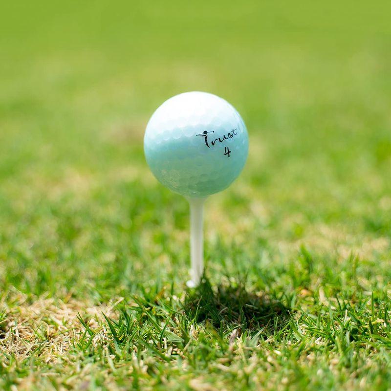 TrustトラストゴルフボールAuroraウレタンカバー 3ピースリアクティブコア(ツアー系) オーロラ クリスタルパールコーティング オー 