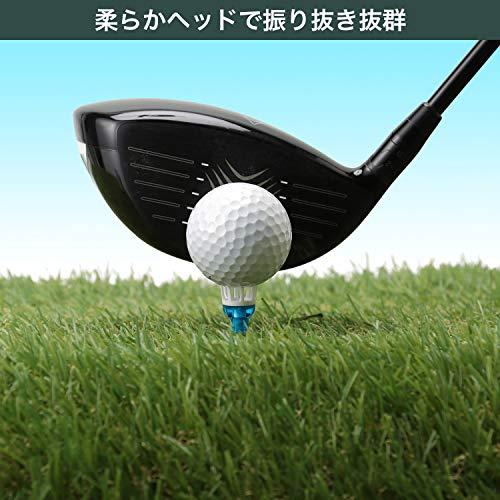 Tabata(タバタ) ゴルフ ティー 段 プラスチックティー 段付リフトティー 40mm 8本入 GV1412 40｜big-select｜04