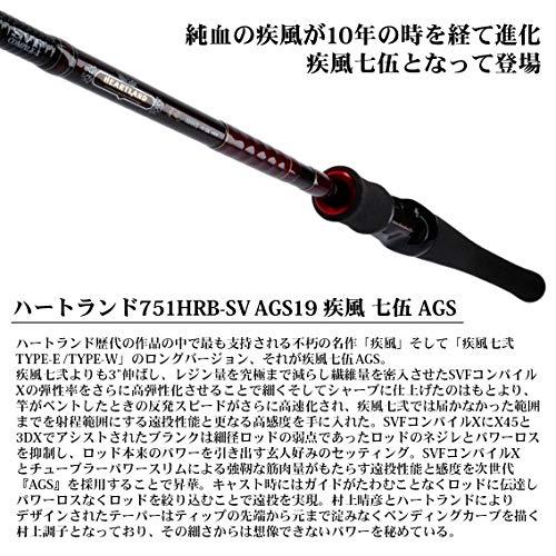 ダイワ(DAIWA) バスロッド ハートランド 751HRB-SV AGS19 釣り竿｜big-select｜02