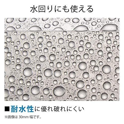 ニトムズ クリストロン 多用途クリア補修テープ クリア 透明 目立たない 簡単修理 強力防水 幅30mm×長さ2m ヘラ付 1巻入 M5356｜big-select｜05