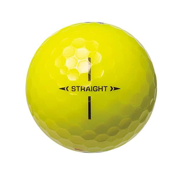 BRIDGESTONE(ブリヂストン)ゴルフボール SUPER STRAIGHT 2023年モデル 12球入 イエロー｜big-select｜04
