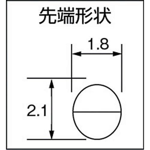 フジ矢(Fujiya) マイクロラジオペンチ 細かい作業に最適な先細仕様 (バネ付) 150mm MP6-150｜big-select｜08