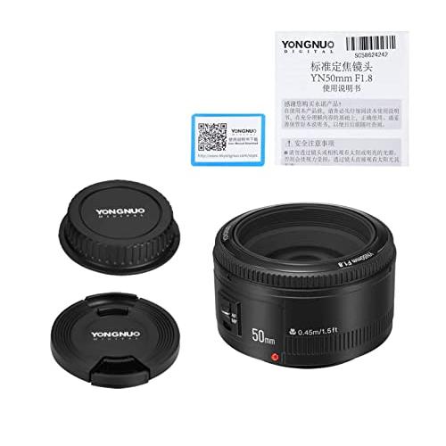 Canon EFマウント対応 Yongnuo 50mm F1.8 単焦点レンズ Amazon.co.jp: YONGNUO Canon YN50mm F1.8 単焦点レンズ
