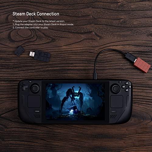 8Bitdo ワイヤレス USB アダプター 2 スイッチ、Windows、Mac、Steam Deck、Raspberry Pi 用 Xbox シリーズ X & S コントローラー、Xbox One Bluetoo｜big-select｜03