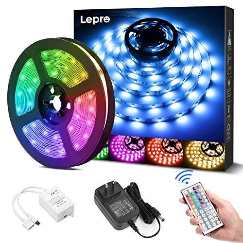 Lepro LEDテープライト 非防水 RGB 高輝度 調光調色 ledテープ 12v 切断可能 明るいライト 間接照明 室内装飾用 テープライト (5メートル)｜big-select｜09