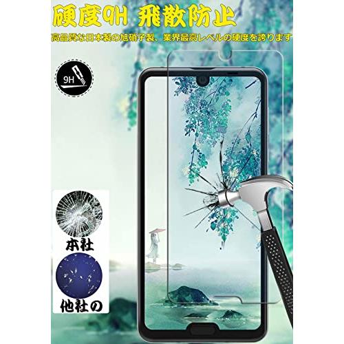 【ブルーライトカット 93%】【目の疲れ軽減】AQUOS R3 用の ガラスフィルム SH-04L/SHV44 用の 液晶保護 フィルム 保護ガラス レンズ保護フィルム｜big-select｜04