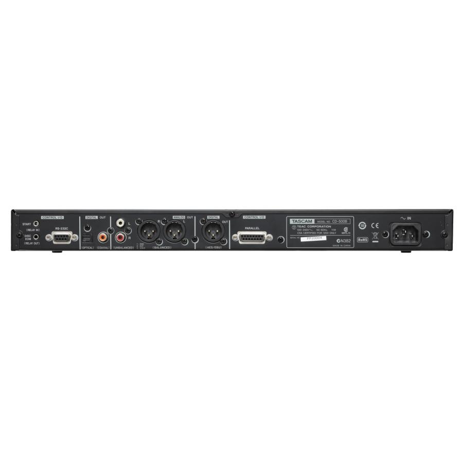 TASCAM CDプレーヤー 業務用1U CD-500B : ビッグセレクト - 通販 