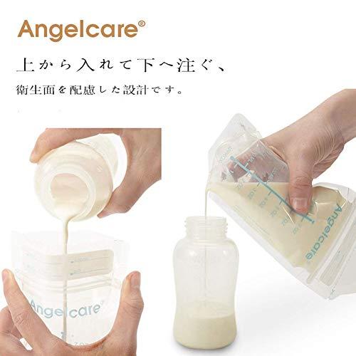 Angelcare【エンジェルケア】母乳 保存バッグ 200ml 100枚入 フリーザーパック 冷蔵 冷凍保存用 滅菌済み (100)｜big-select｜03