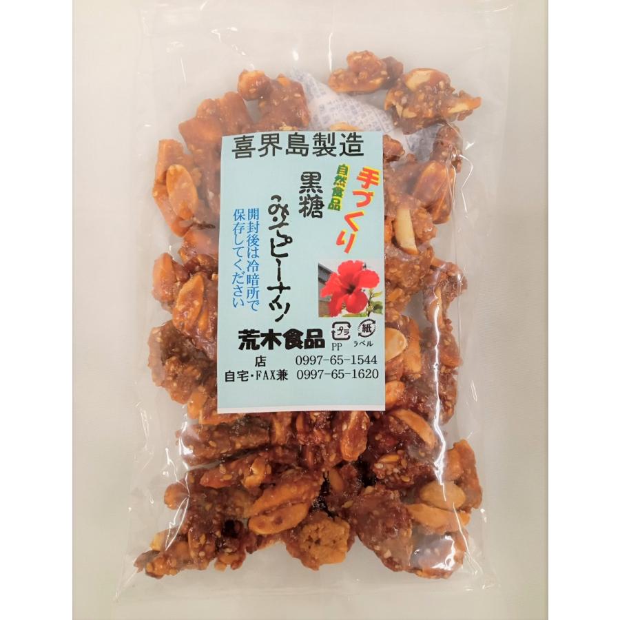 荒木食品 黒糖みそピーナツ 150g : ビッグツー Yahoo!店 - 通販