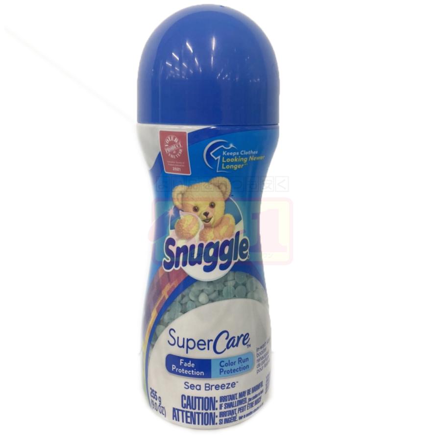 スナッグル Snuggle セントブースター 香りづけビーズ スーパーケア シーブリーズの香り (255g/9oz) ×2個セット 色落ち防止