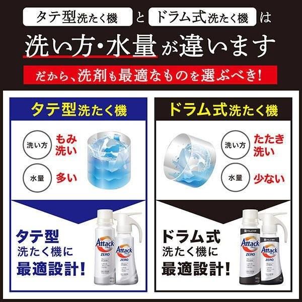 花王 アタックゼロ ドラム式専用 ワンハンドタイプ 380g 2本セット 2 ビッグワンストア 通販 Yahoo ショッピング