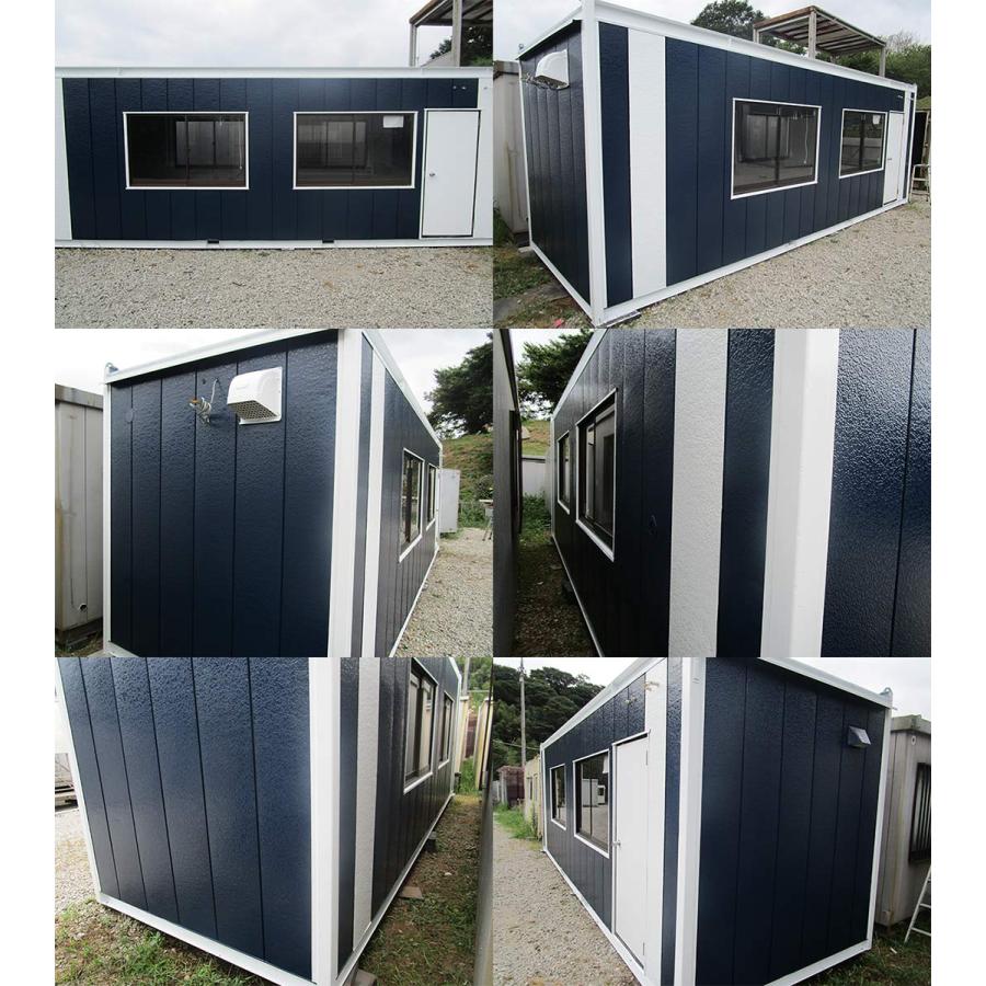 中古ユニットハウス 中古プレハブ 中古コンテナ 5坪 7 3m 10 1帖 16 7平米 スーパーハウス バイクガレージ 事務所 倉庫 物置 店舗 仮設 車屋 01 01 ビッグ10 ヤフーショップ 通販 Yahoo ショッピング