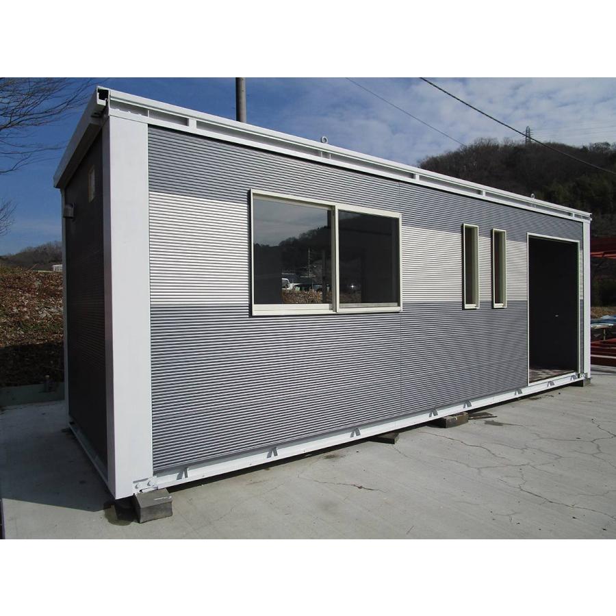 中古ユニットハウス 中古プレハブ 中古コンテナ 7.2m トイレ キッチン