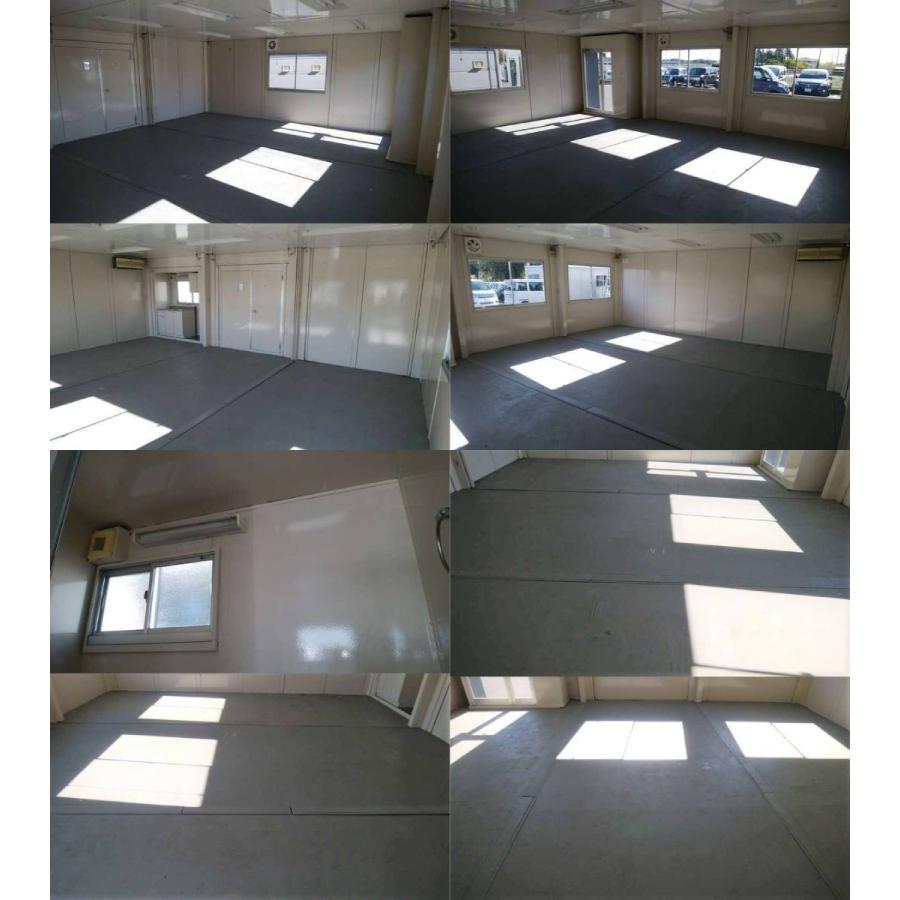 中古ユニットハウス 中古プレハブ 中古コンテナ 6.4m 3連棟 13.9坪