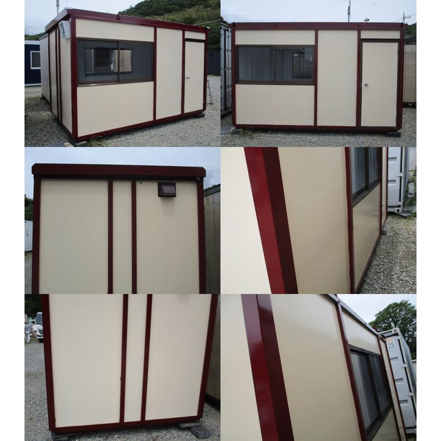 中古ユニットハウス 中古プレハブ 中古コンテナ 2.5坪 3.7m 4.9帖 8.1