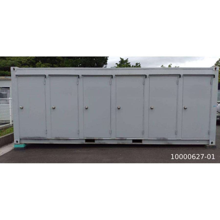 中古コンテナ 6m 6ドアコンテナ 4.0坪 8.1帖 13.8平米 中古プレハブ
