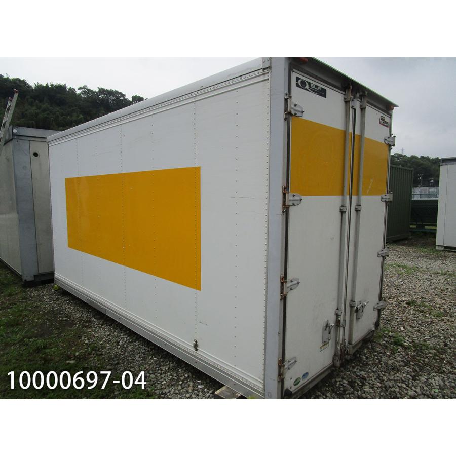 20ft コンテナ　現状　天穴あり 20ft コンテナ 現状 天穴あり