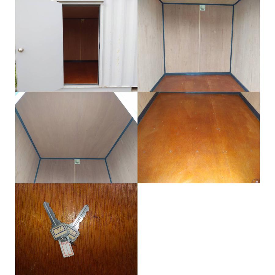 中古コンテナ 中古プレハブ 中古ユニットハウス 6mコンテナ3ドア 4坪 8帖 13 2平米 スーパーハウス バイクガレージ 事務所 倉庫 物置 店舗 仮設 車屋 01 01 ビッグ10 ヤフーショップ 通販 Yahoo ショッピング