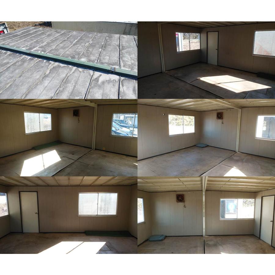 5.5m 2連棟 ユニットハウス 中古 8.2坪 16.4畳 27.2平米 中古 5.5m 2連棟 ユニットハウス 中古 8.2坪 16.4畳 27.2平米 中古
