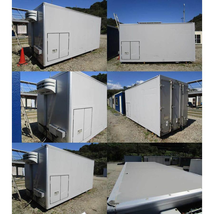 2トン、4トン、大型トラック箱、物置、プレハブ倉庫がわりに 中古トラックコンテナ 4.4m 2.8坪 5.5帖 9.2平米 中古ユニットハウス