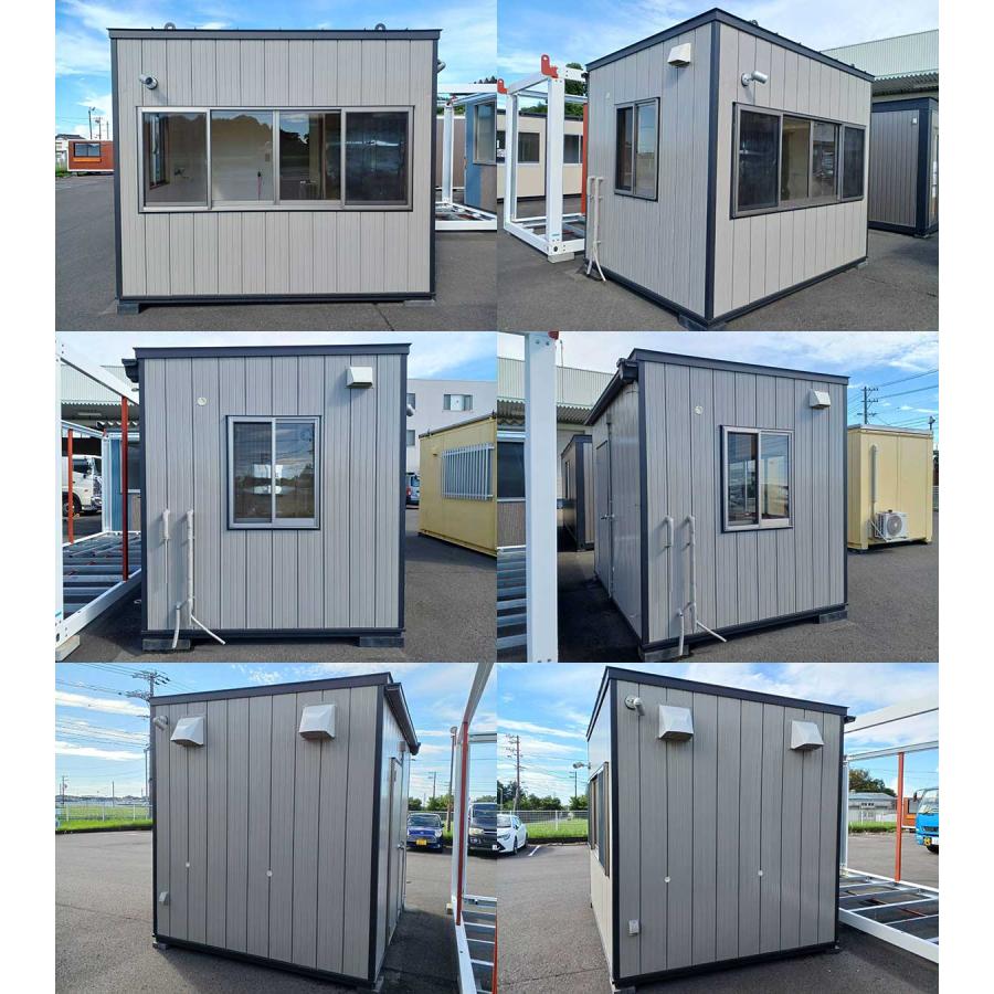 スーパーハウス 3m 中古ユニットハウス 2.1坪 4.2帖 7平米 中古プレハブ 中古コンテナ