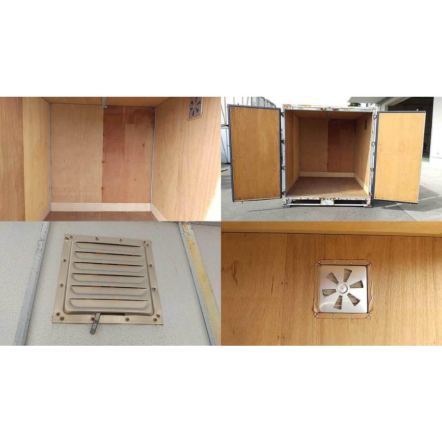 中古シャッタートラックコンテナ 2m 1.2坪 2.4帖 3.9平米 プレハブ