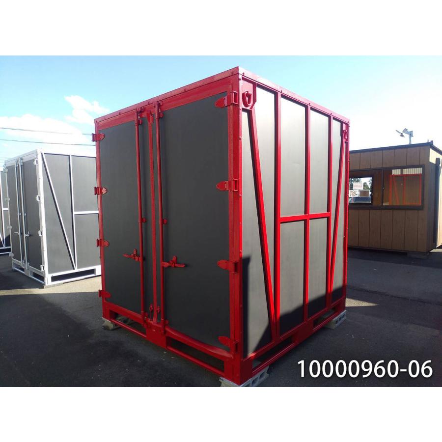 中古サイコロコンテナ 2m 1.2坪 2.4帖 3.9平米 プレハブ バイク