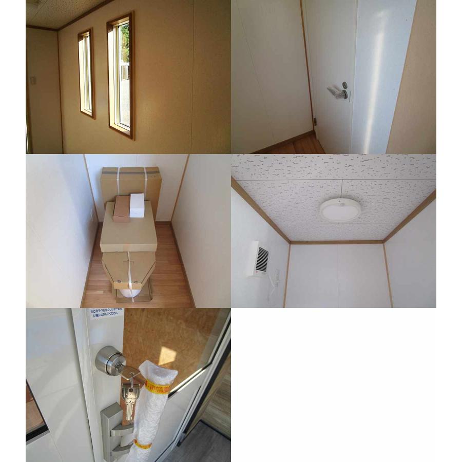 中古トイレユニット欲しい方に差し上げます 中古ユニットハウス 中古プレハブ トイレ付 7.2m 2連棟 10.2坪 20.3帖