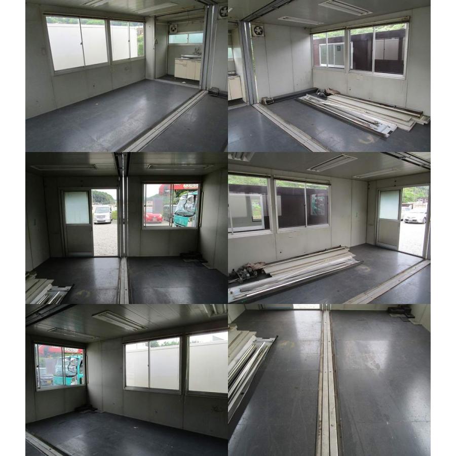 中古ユニットハウス 中古プレハブ キッチン付 5.7m 2連棟 8.3坪 中古ユニットハウス 中古プレハブ キッチン付 5.7m 2連棟 8.3坪