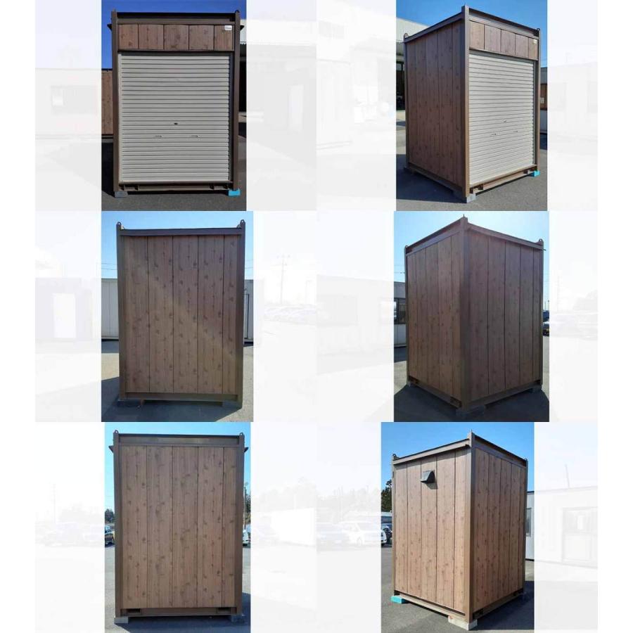 中古シャッターコンテナ 1坪シャッターコンテナ 1.8m 2.1帖 3.4平米