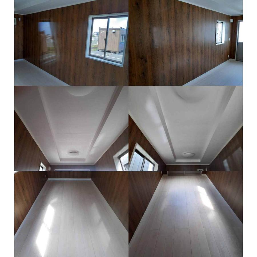 中古ユニットハウス 中古プレハブ 中古20ft改造コンテナ 4.5坪 8.9帖