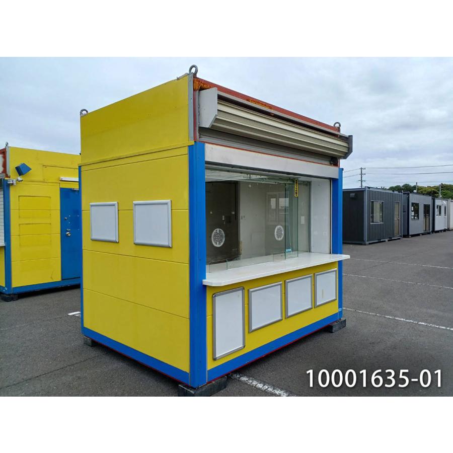 中古ユニットハウス 1.6坪 店舗用ユニットハウス 2.7m 3.3帖 5.4平米