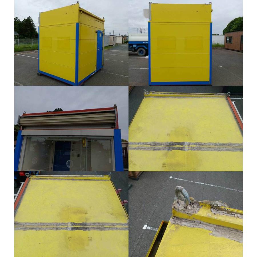 中古ユニットハウス 1.6坪 店舗用ユニットハウス 2.7m 3.3帖 5.4平米