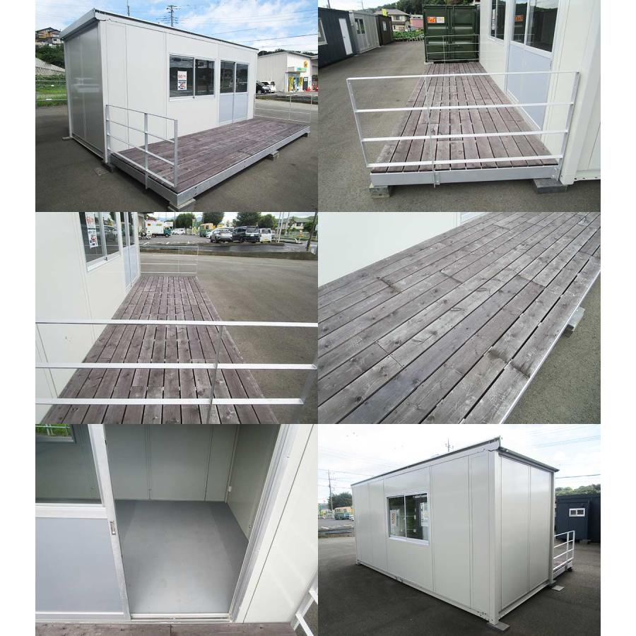 中古ユニットハウス 中古プレハブ 中古コンテナ 4坪 5.7m 8.1帖 中古ユニットハウス 中古プレハブ 中古コンテナ 4坪 5.7m 8.1帖