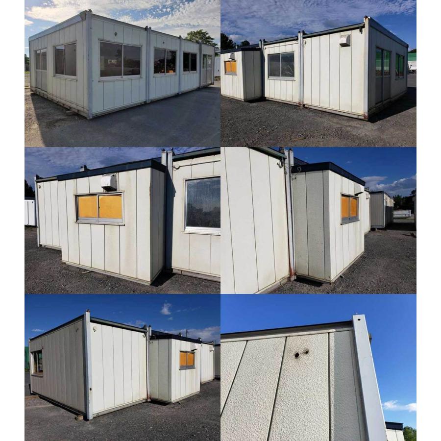 中古ユニットハウス 5.4m 4連棟 15.6坪 31.1帖 51.4平米 中古 中古ユニットハウス 5.4m 4連棟 15.6坪 31.1帖 51.4平米 中古